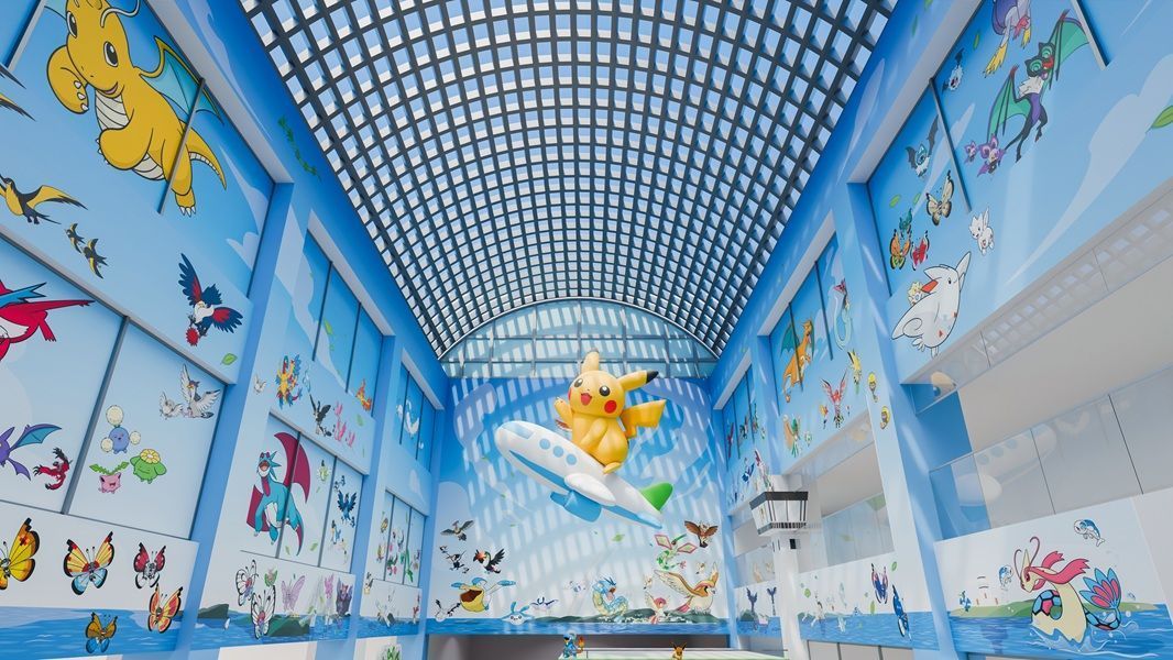 aeroporto pokemon