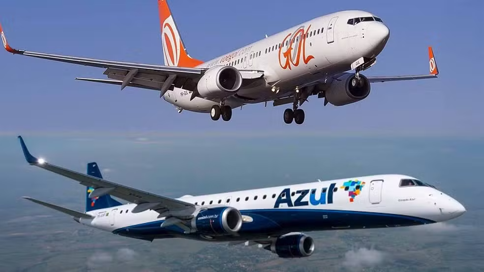 azul e gol