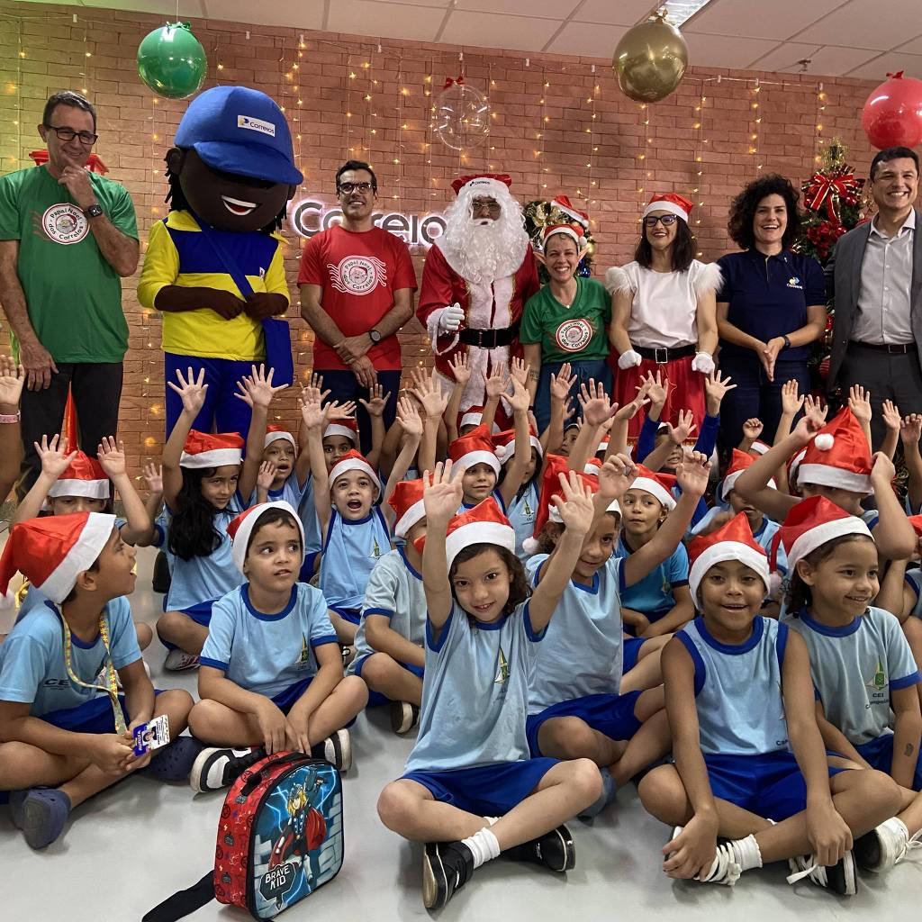 criancas papai noel correios