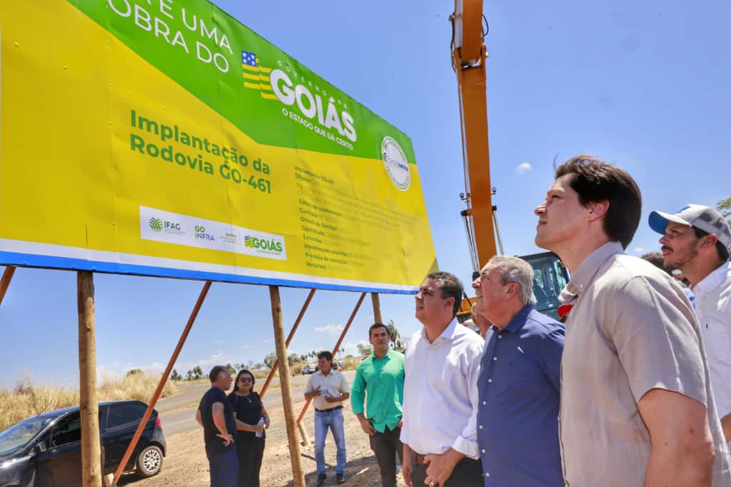 daniel vilela anuncia obras na go 461 vice governadoria