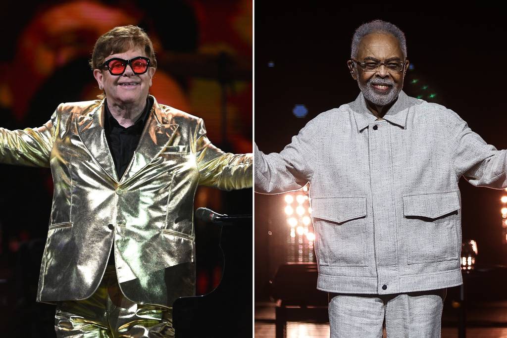elton john e gilberto gil
