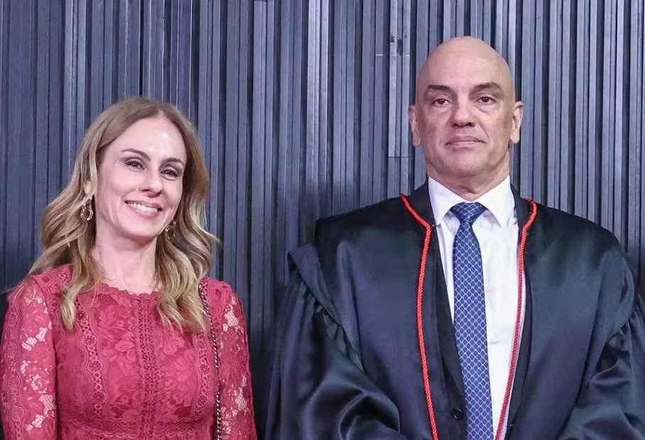 moraes e esposa
