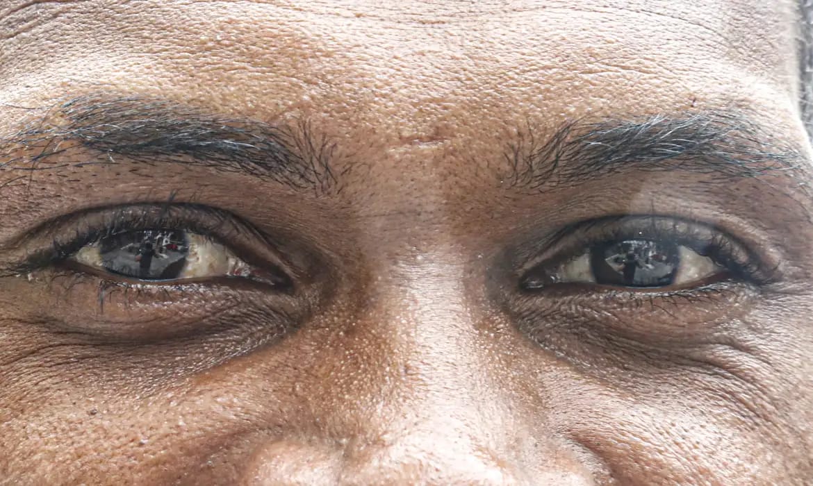 íris dos olhos