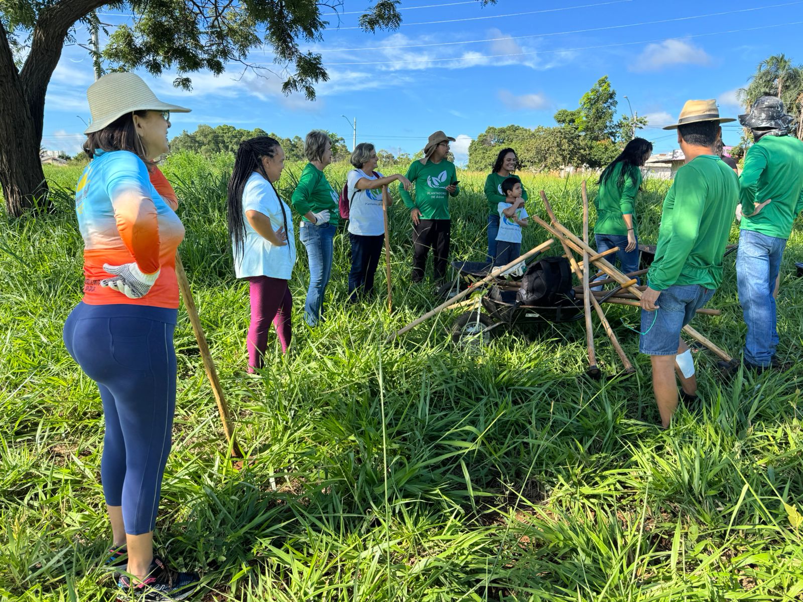 plantadores de água