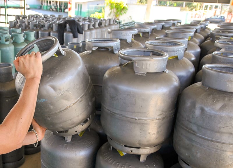 preco botijao gas de cozinha