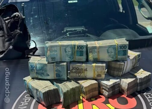 sinheiro apreendido pelo giro pm