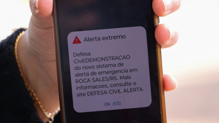 teste da defesa civil