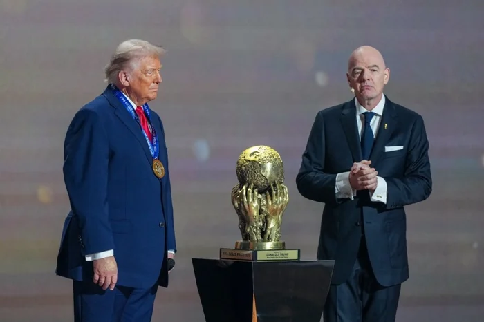 trump e presidente da fifa