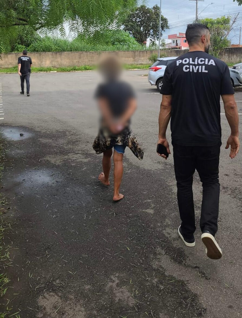 usuária de drogas presa