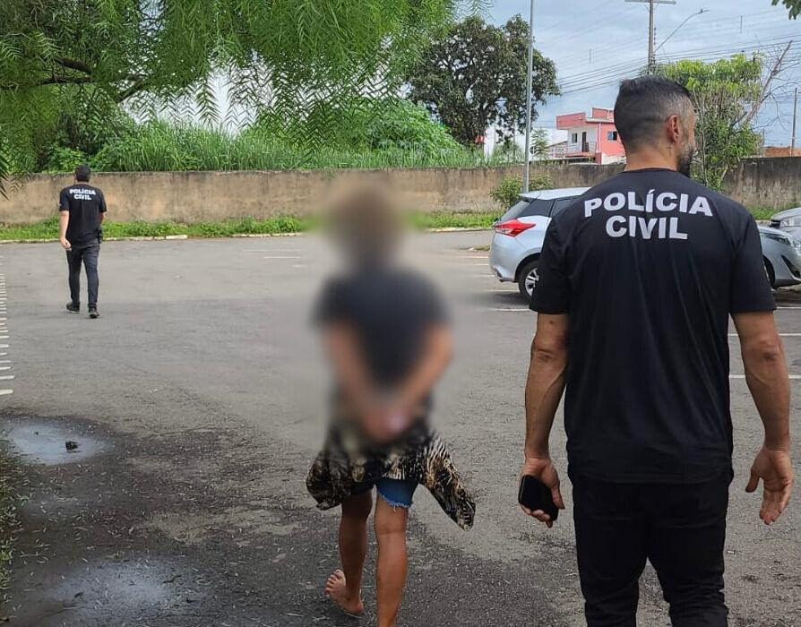 usuária de drogas presa